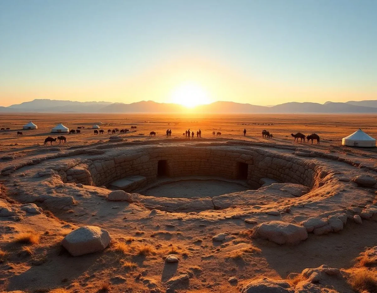 Les Mystères de l'Architecture Funéraire de Saryarka : Joyaux Immobiliers des Steppes Kazakhes