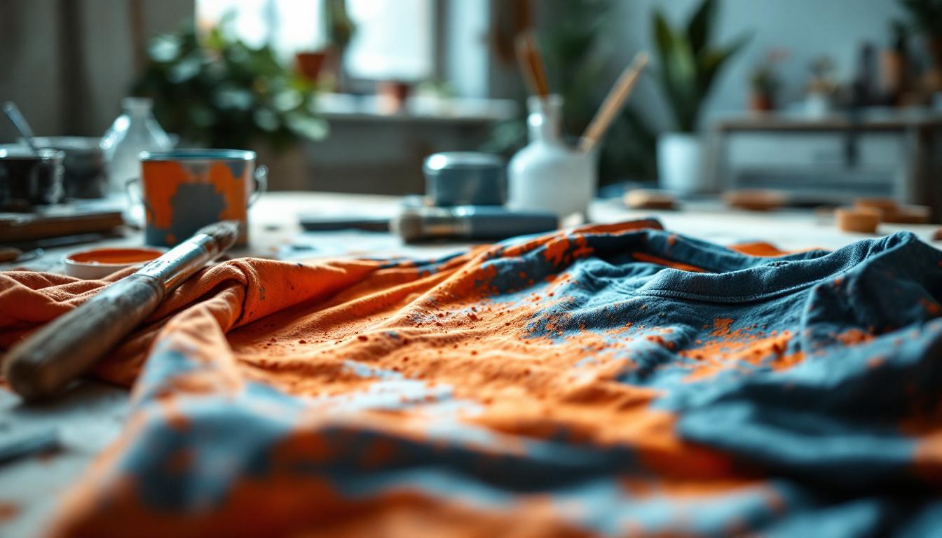 Comment enlever peinture sur vetement après travaux maison