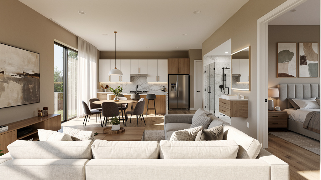 Comment aménager un plan maison plain pied 2 chambres avec suite parentale